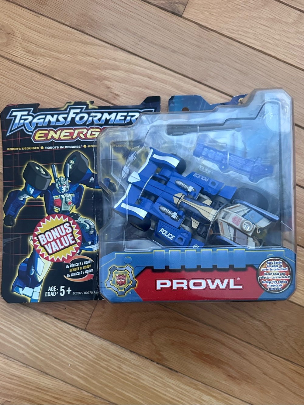 Transformers Energon Prowl Action Figure NWT
